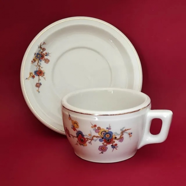 Confezione tazze cappuccino in porcellana Caffè del Caravaggio – Imetec